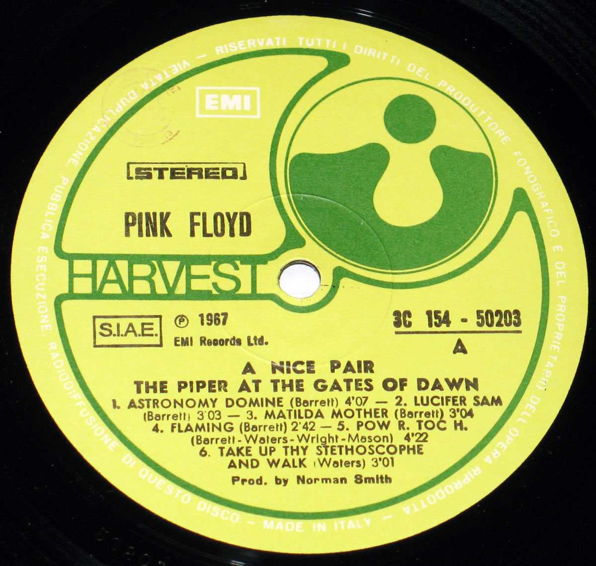 High Resolution Photo #5 PINK FLOYD Nice Pair Italy 